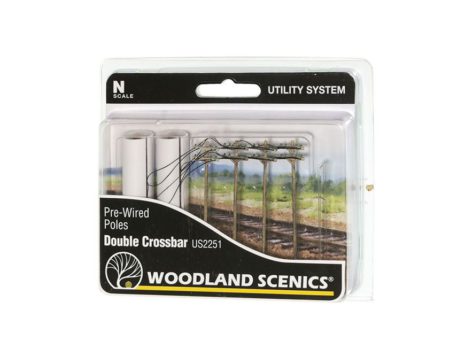 Woodland Scenics Double Crossbar US2251