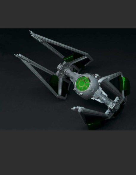 Green Strawberry 1/72 Star Wars Tie Interceptor Mask for BANDAI GSW-AM9 Side View