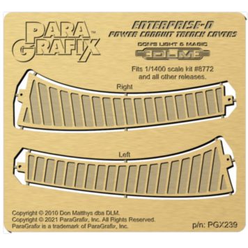 Paragrafix 1/1400 Scale Enterprise D Power Conduit Trench Covers PGX239