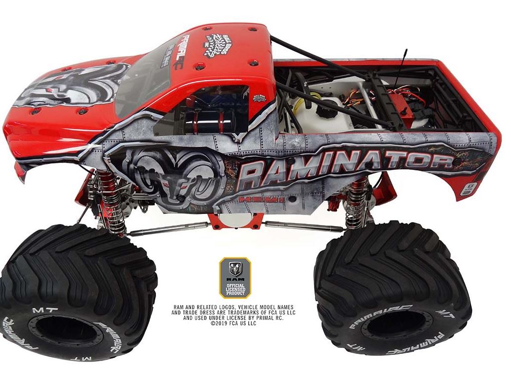 Primal Rc 1 5 Scale Raminator Monster Truck Rtr Vcshobbies