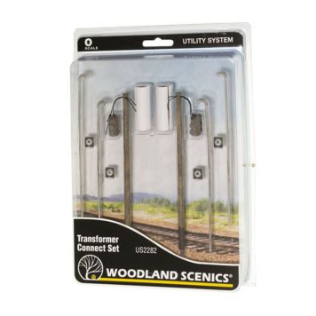Woodland Scenics O Scale Pre-Wired Poles Utility System Connector Set US2282
