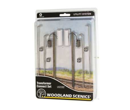 Woodland Scenics O Scale Pre-Wired Poles Utility System Connector Set US2282