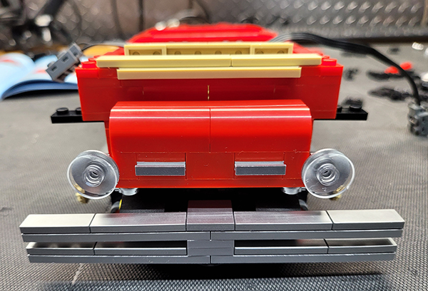 Lego rolls back