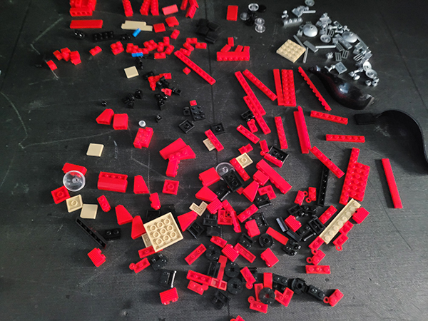 Lego rolls chassis parts