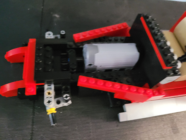 Lego rolls front steering