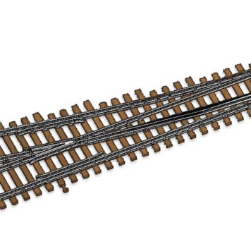 Walthers Track HO Scale Code 100 Nickel Silver DCC-Friendly #4 Turnout 948-10014 RH