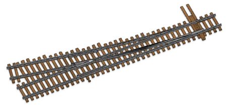 Walthers Track HO Scale Code 100 Nickel Silver DCC Friendly 4 Turnout 948 10014 RH
