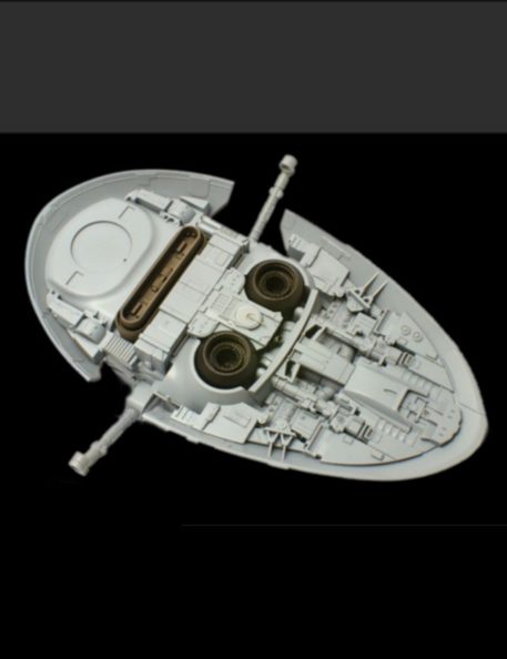 Green Strawberry 1-144 Slave I Starship Main Nozzles for BAN (Resin) GSW-1115 Inserted