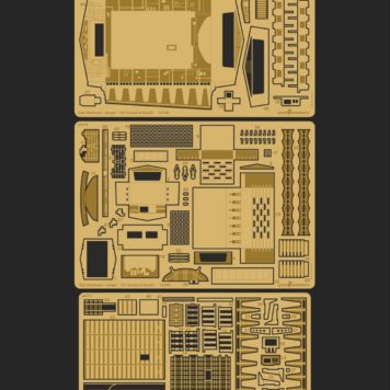 Green Strawberry 1/2700 Star Wars Star Destroyer Hanger Bay Detail Set for RMX (Photo-Etch) GSW-3617