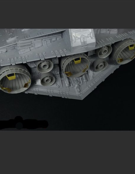 Green Strawberry1/2700 Star Wars Star Destroyer Engine Bells Detail Set for RMX (Photo-Etch & Resin) GSW-3417