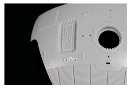 Paragrafix 1/48 Scale Aries 1B Accurate Airlock Door PGX244 Comparison Side