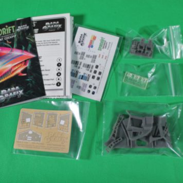 Paragrafix 1/64 Scale Spindrift Replacement Cockpit PGX237 Contents