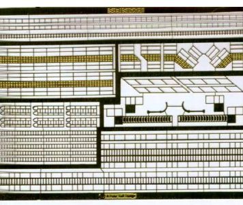 White Ensign Models 1/350 Ladders & Walkways Photoetch Enhancement Parts