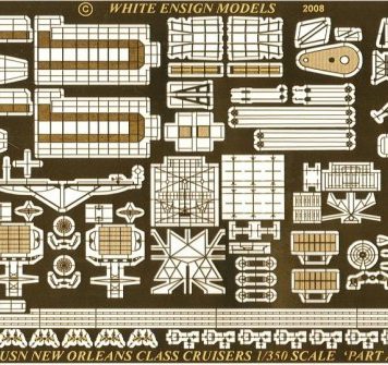 WEM 1/350 New Orleans Class Cruisers (35109)