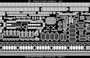 WEM 1/350 USS Indianapolis Photoetch