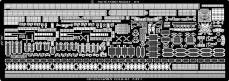 WEM 1/350 USS Indianapolis Photoetch