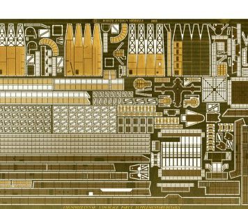 White Ensign Models 1/350 USS Nimitz Class Carriers Photoetch Enhancement Parts 