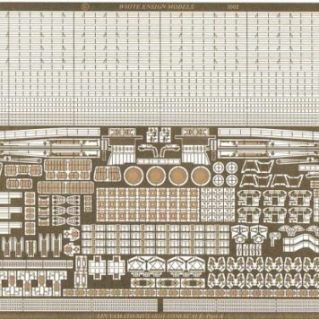 WEM 1/350 Yamato-Musashi (PE 35028)