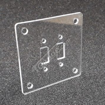 T Gauge 2 Switch Backing Plate PLT-2