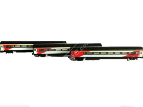 T Gauge LNER Inter-City 125 Guard Van Extension Set LNER-125-3