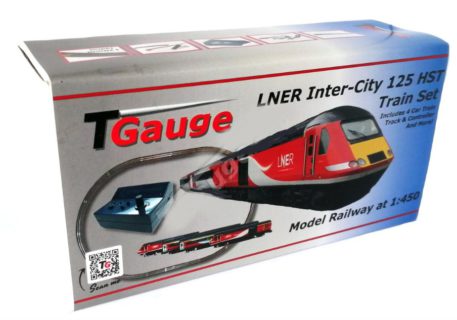 T Gauge LNER Inter-City 125 HST Train Set R-042-LNER 132.5mm