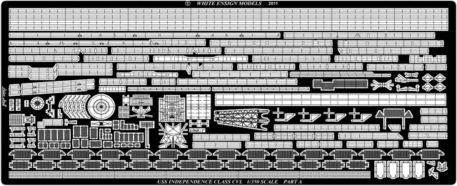 White Ensign Models 1/350 Independence Class-Light Carriers Photoetch Enhancement Parts