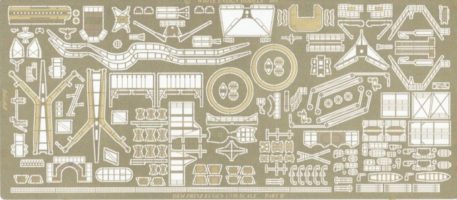 White Ensign Models 1/350 Prinz Eugen Photoetch Enhancement Parts