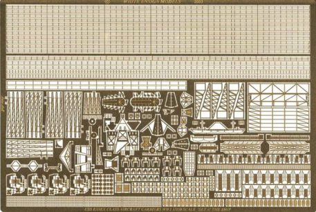 White Ensign Models 1/350 USS Essex Weapons Photoetch Enhancement Parts