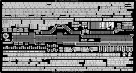 White Ensign Models 1/350 USS Wasp - The Ship Photoetch Enhancement Parts