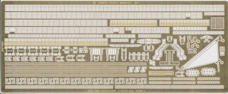 White Ensign Models 1/350 HMS Dreadnought Photoetch Enhancement Parts