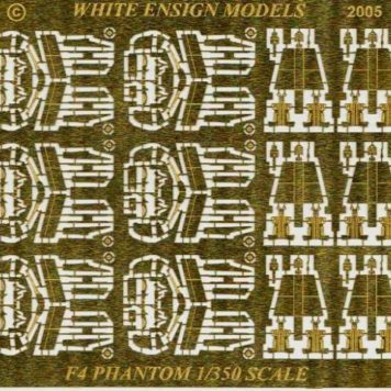 White Ensign Models 1/350 Phantom Details Photoetch Enhancement Parts