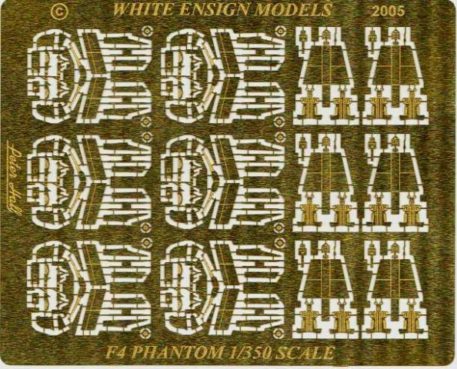 White Ensign Models 1/350 Phantom Details Photoetch Enhancement Parts