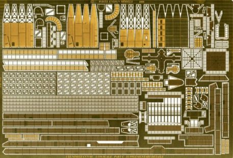 White Ensign Models 1/350 USS Nimitz Whole Class Photoetch Enhancement Parts