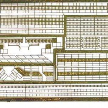 White Ensign Models 1/700 Ladders & Walkways Photoetch Enhancement Parts