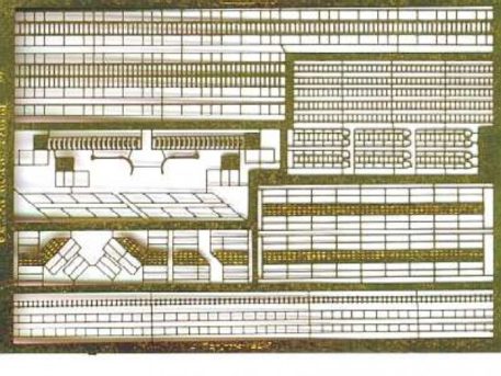 White Ensign Models 1/700 Ladders & Walkways Photoetch Enhancement Parts