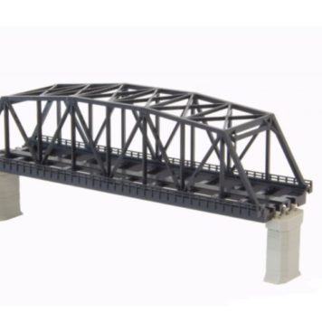 Rokuhan Dark Gray Iron Double Bridge Z Scale R094 - VCS Hobbies