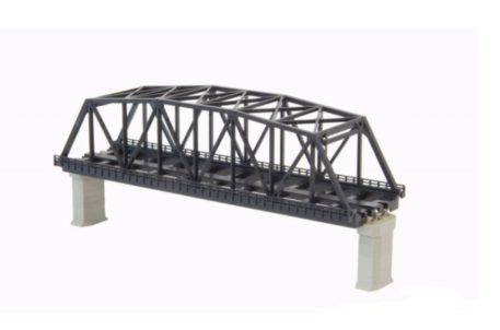 Rokuhan Dark Gray Iron Double Bridge Z Scale R094 - VCS Hobbies