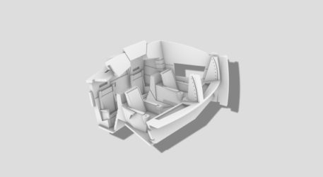 Paragrafix 1/48 Scale Aries 1B Replacement Cockpit PGX247 Quarter B