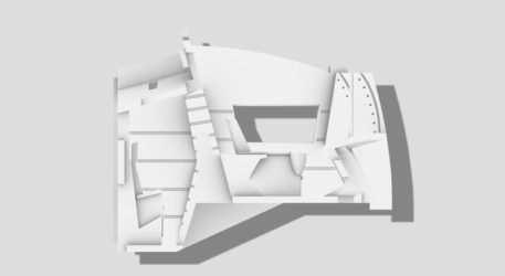 Paragrafix 1/48 Scale Aries 1B Replacement Cockpit PGX247 Side B