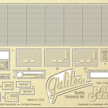 Galileo Shuttle Photoetch Set