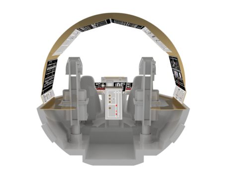 Multimedia Cockpit for the Classic MPC Millennium Falcon pgx250 VIEW