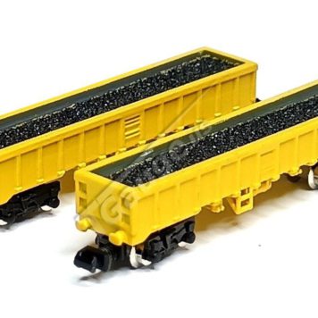 T Gauge 1:450 Scale JNA Wagon Twin Pack - Yellow 088-Y