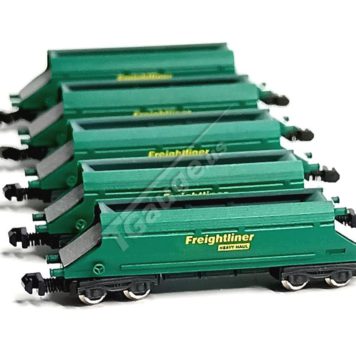 T Gauge 1:450 Scale HIA Freightliner Hopper Wagon Green